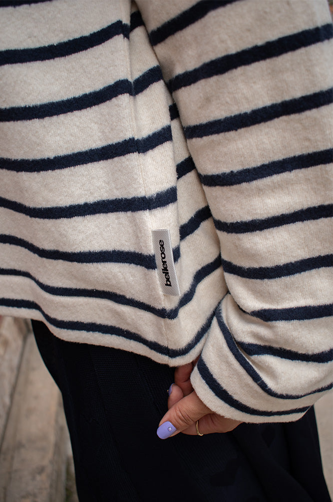 Bellerose Fonsy Relaxed Stripe T-Shirt - The Mercantile London