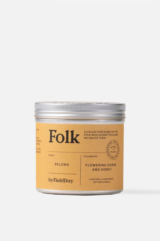 FieldDay Belong Folk Tin Candle - The Mercantile London