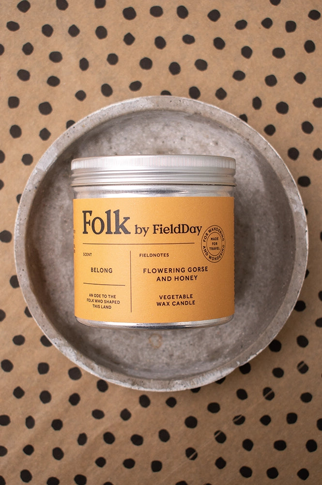 FieldDay Belong Folk Tin Candle - The Mercantile London