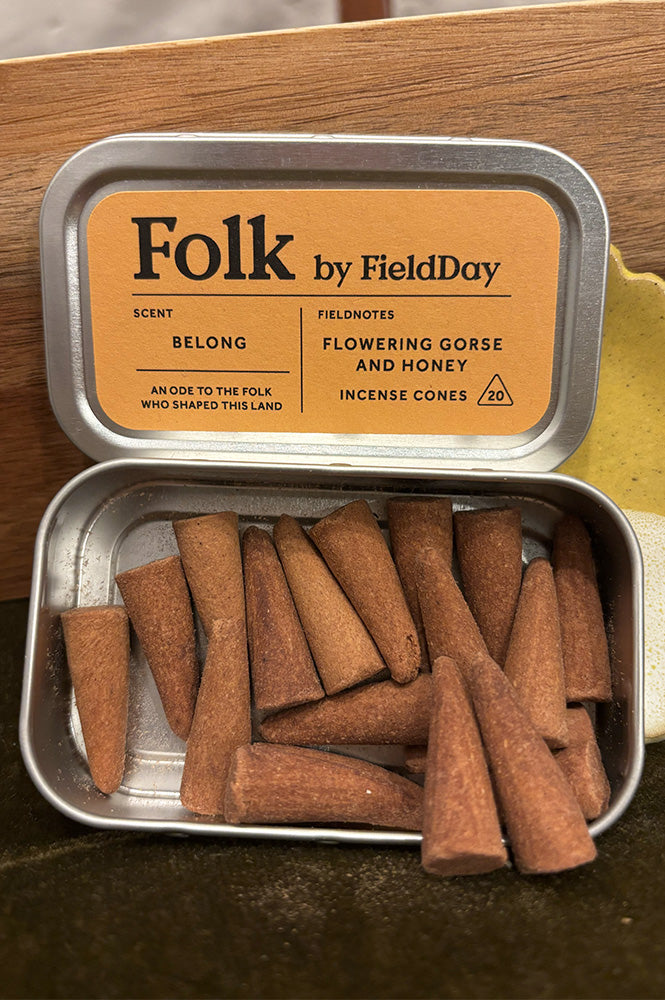 FieldDay Belong Folk Incense Cones Tin