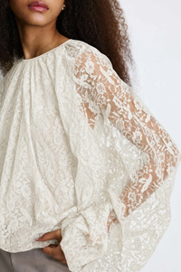 Grace & Mila Beth Ecru Blouse - The Mercantile London