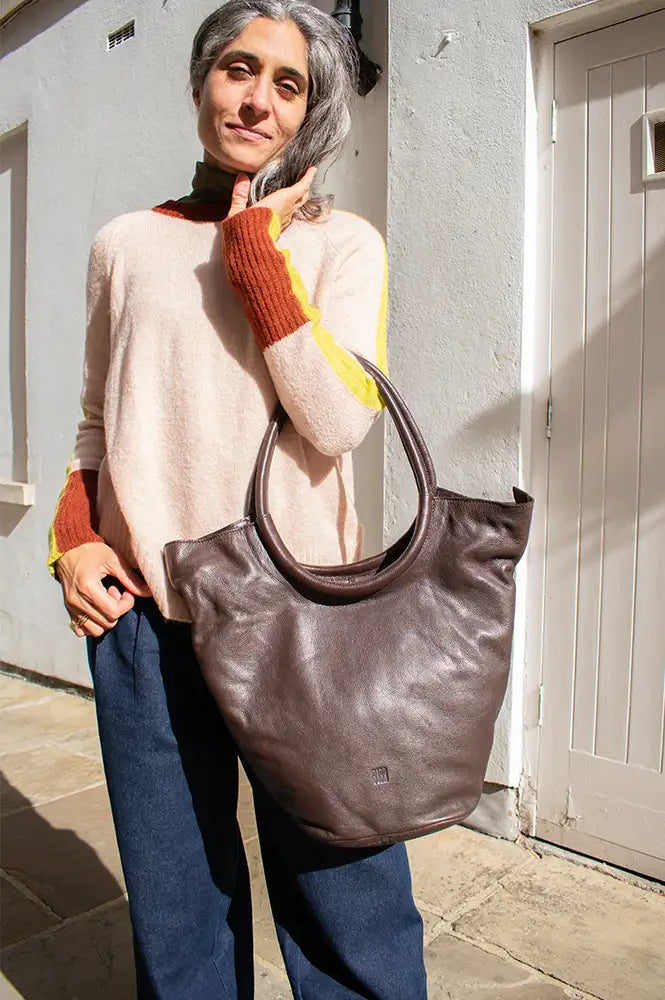 Biba Marriott Dark Brown Shoulder Bag