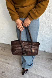 Biba Perkins Dark Brown Shoulder Bag - The Mercantile London