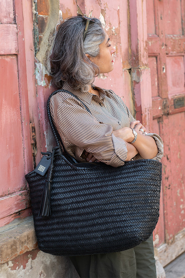Biba Perkins Black Shoulder Bag - The Mercantile London