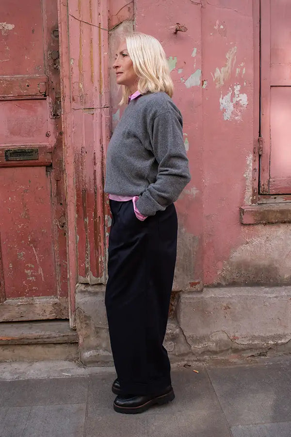 Bibico Ona Grey Marle Jumper