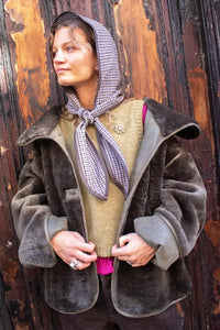 Grace & Mila Amelio Khaki Coat - The Mercantile London