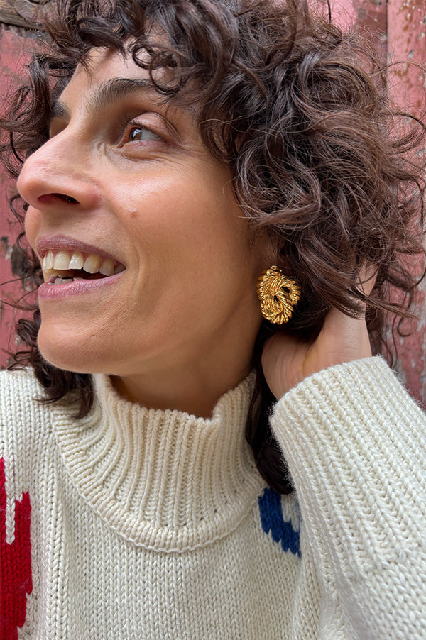 By Alona Lolita Earring in Gold - The Mercantile London
