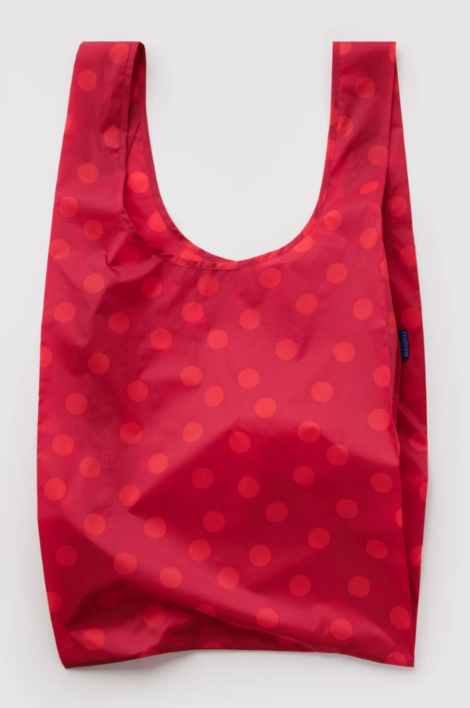 Baggu Red Polka Dot Big Reusable Bag