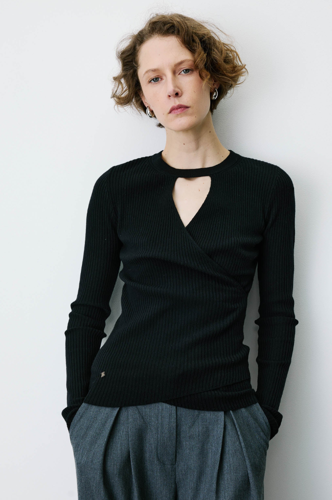 Grace & Mila Bindi Noir Top - The Mercantile London