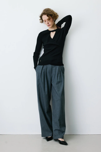 Grace & Mila Bindi Noir Top - The Mercantile London