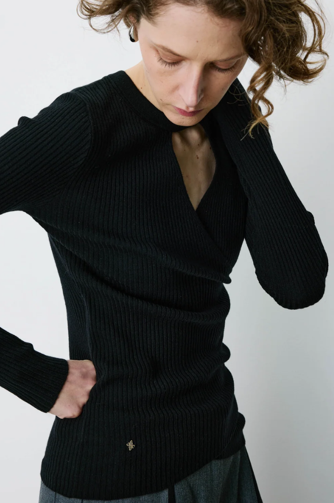 Grace & Mila Bindi Noir Top - The Mercantile London