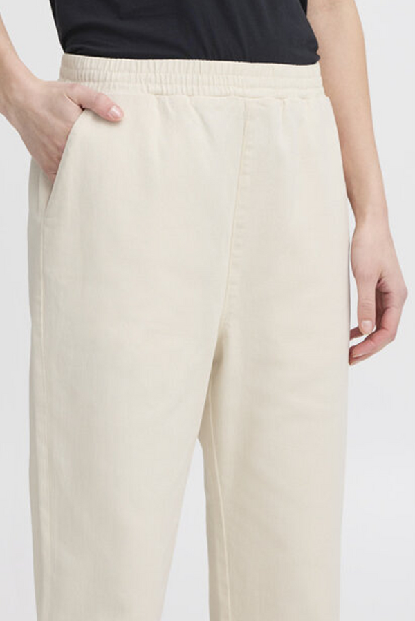ICHI Braise Birch Trousers - The Mercantile London