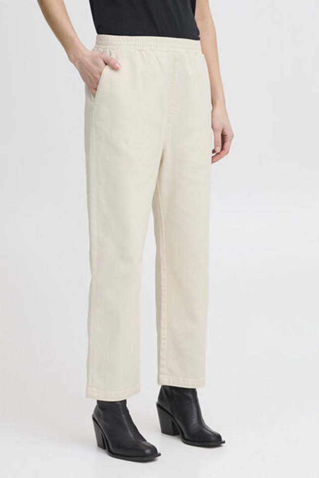 ICHI Braise Birch Trousers - The Mercantile London