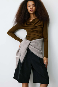 Grace & Mila Biscotte Tobacco Top - The Mercantile London