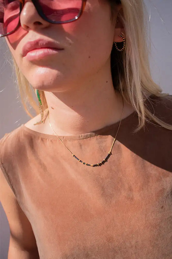 MAAS Black Seren Necklace - The Mercantile London