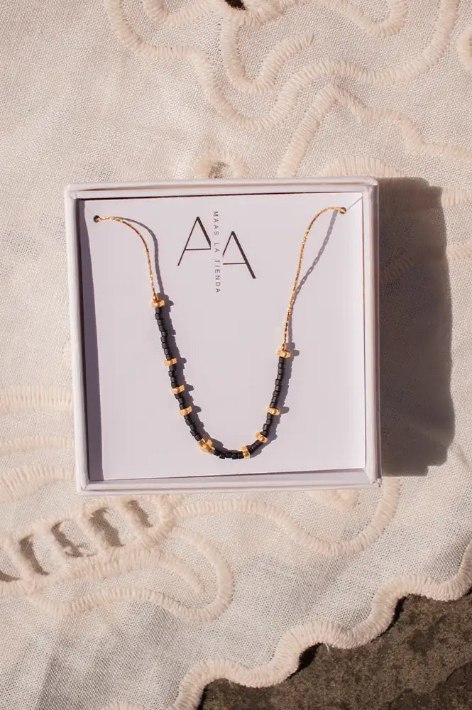 MAAS Black Seren Necklace - The Mercantile London