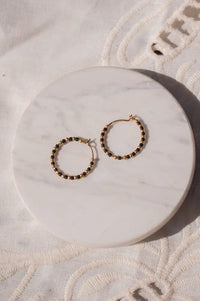 MAAS Black Mini Hoops - The Mercantile London