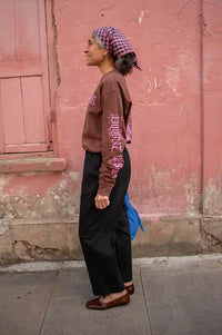 Frau Melbourne Black Ankle Trousers