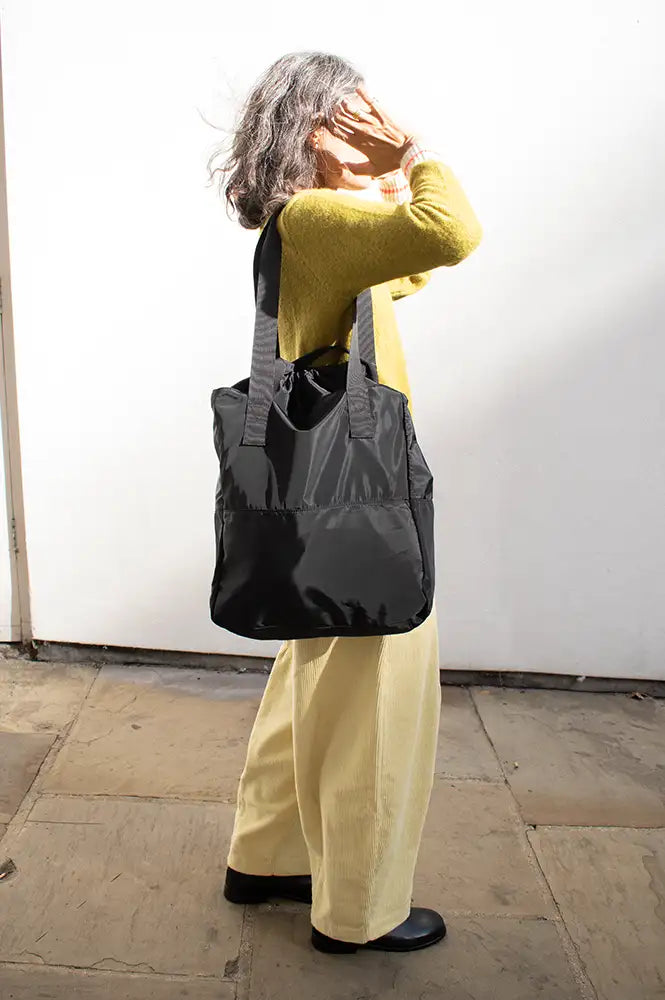 AY Studios Shopper Black Bag - The Mercantile London