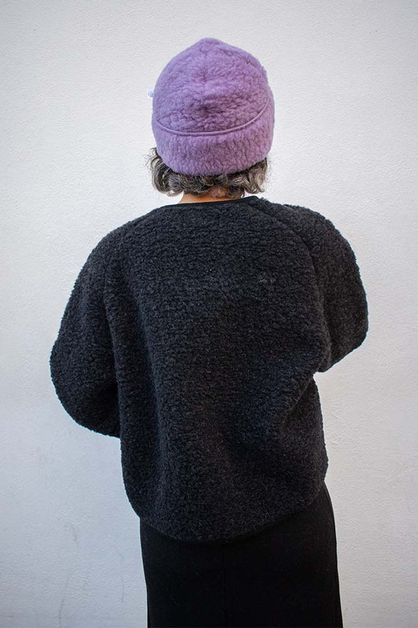 YOKO Wool Colia Black Jacket