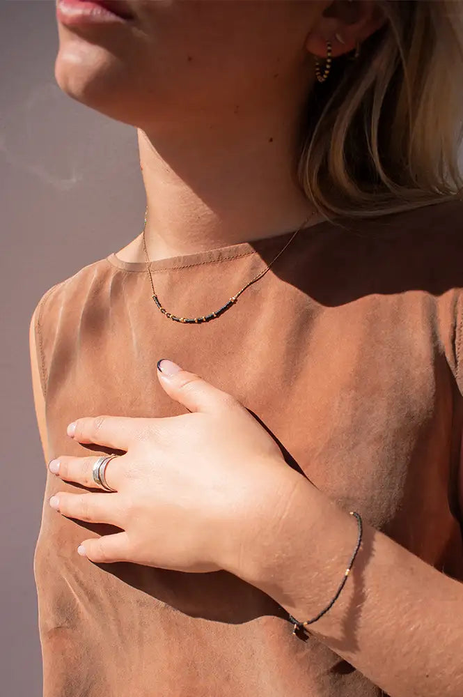 MAAS Black Cami Bracelet - The Mercantile London