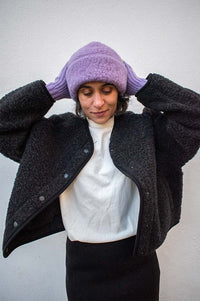 YOKO Wool Colia Black Jacket