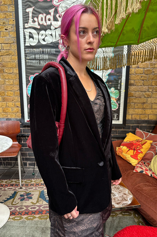 Fransa Donna Black Blazer - The Mercantile London