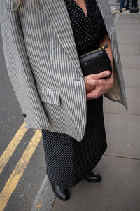 Stella Nova Striped Oversized Wool Blazer - The Mercantile London