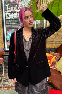 Fransa Donna Black Blazer - The Mercantile London