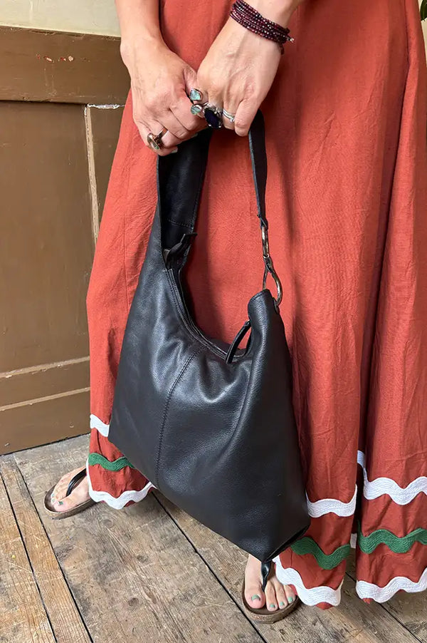 Biba Jackpot Black Shoulder Bag