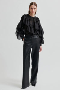 Second Female Fria Black Blouse - The Mercantile London