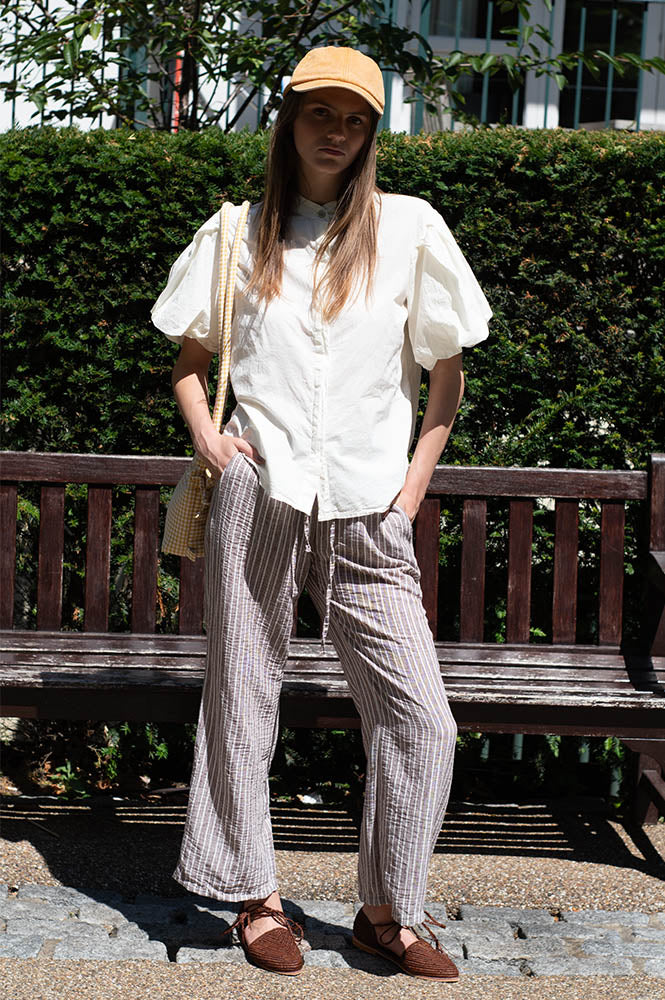 Marta Milano Buttercream Blouse