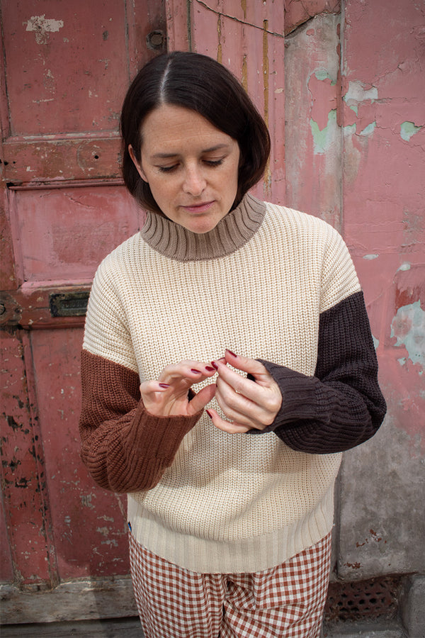 Kavu Swanford Ridge Block Sweater - The Mercantile London