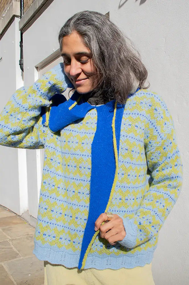 Dr Bloom Cowboy Azul Jumper