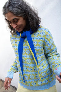 Dr Bloom Cowboy Azul Jumper