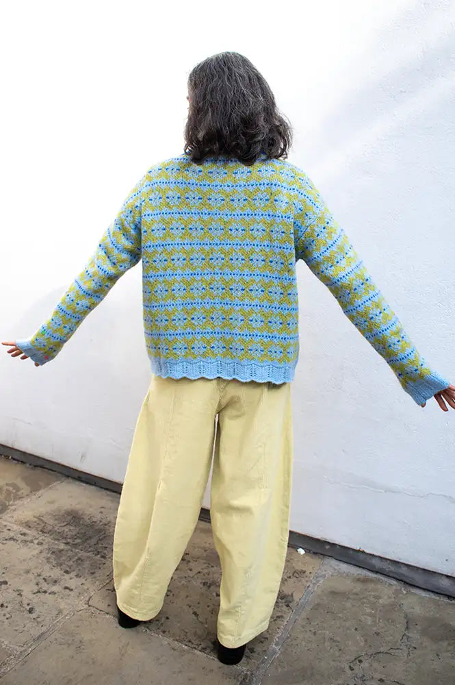 Dr Bloom Cowboy Azul Jumper