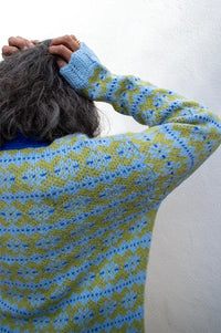 Dr Bloom Cowboy Azul Jumper