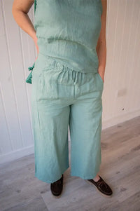 Dr Bloom Bomba Darling Green Trousers - The Mercantile London