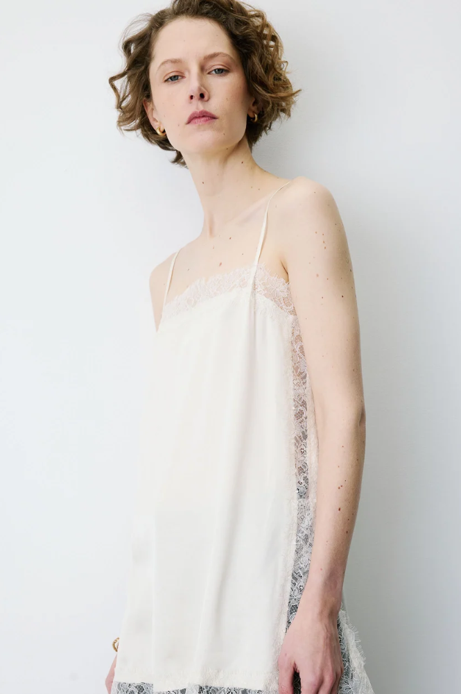 Grace & Mila Blossom Ecru Top - The Mercantile London