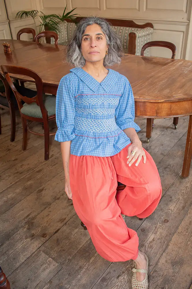 Daydress Arles Gentle Blue Top - The Mercantile London