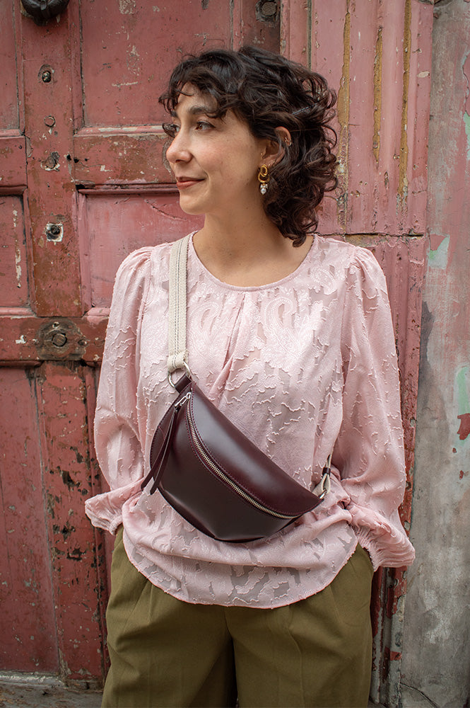 Fransa Mera Pale Mauve Blouse - The Mercantile London