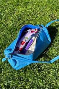 Baggu Piscine Blue Nylon Loaf Bag