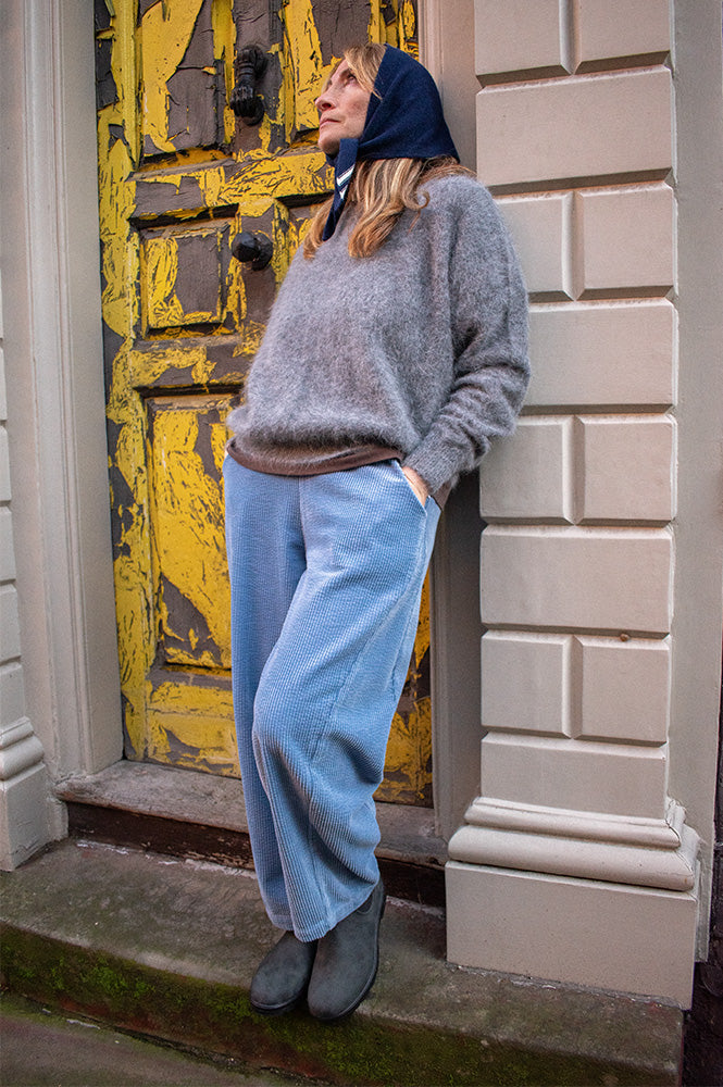Bellerose Datus Mid Grey Angora Jumper