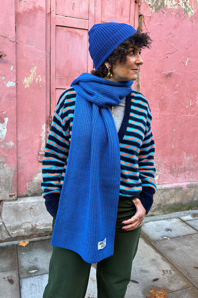 Arctic Fox Ocean Blue Scarf