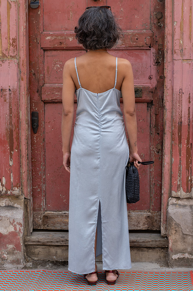 Baum Und Pferdgarten Atalia Subdued Blue Dress - The Mercantile London