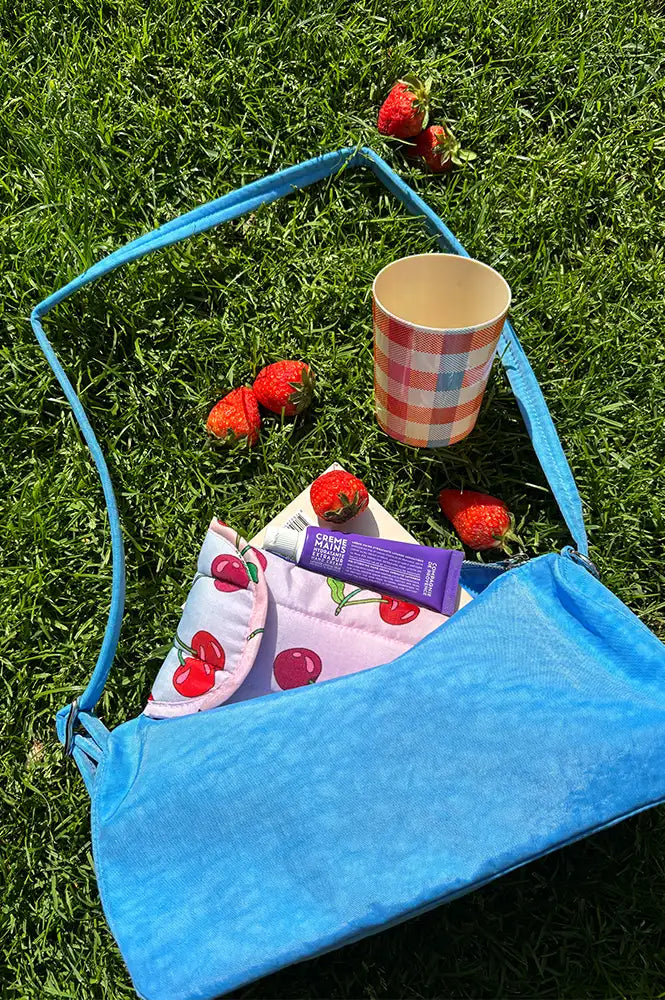 Baggu Piscine Blue Nylon Loaf Bag