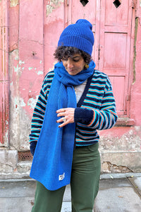 Arctic Fox Ocean Blue Scarf