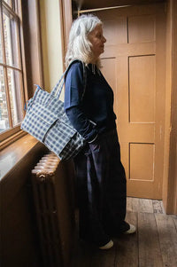 Damson Madder Haisley Sirius Check Trouser