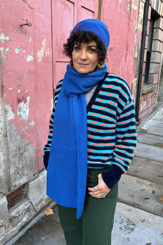 Arctic Fox Ocean Blue Scarf