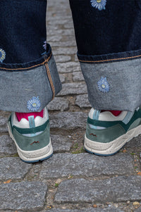 Karhu Fusion 2.0 Laurel Wreath / Blanc Trainers - The Mercantile London